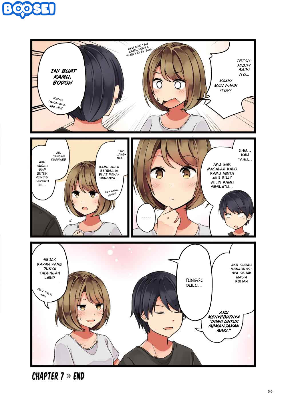 First Comes Love, Then Comes Marriage Chapter 07 Bahasa Indonesia