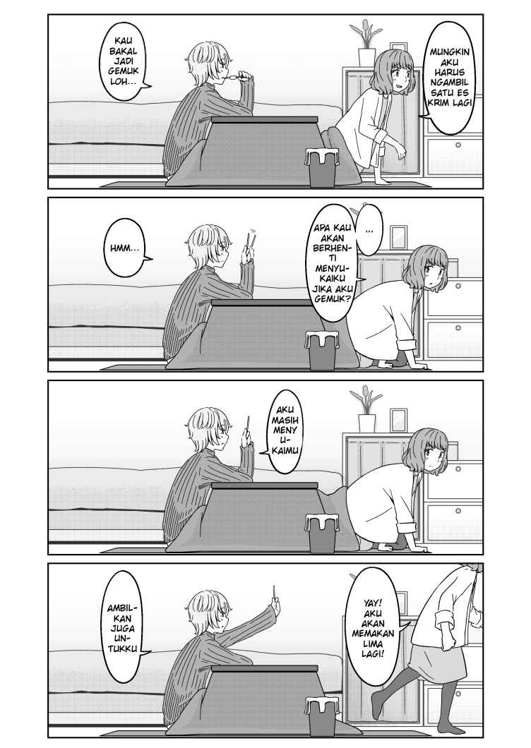 Fluffy Yuri 4koma Chapter 01 Bahasa Indonesia