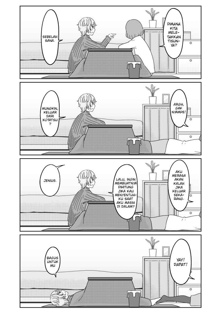 Fluffy Yuri 4koma Chapter 02 Bahasa Indonesia