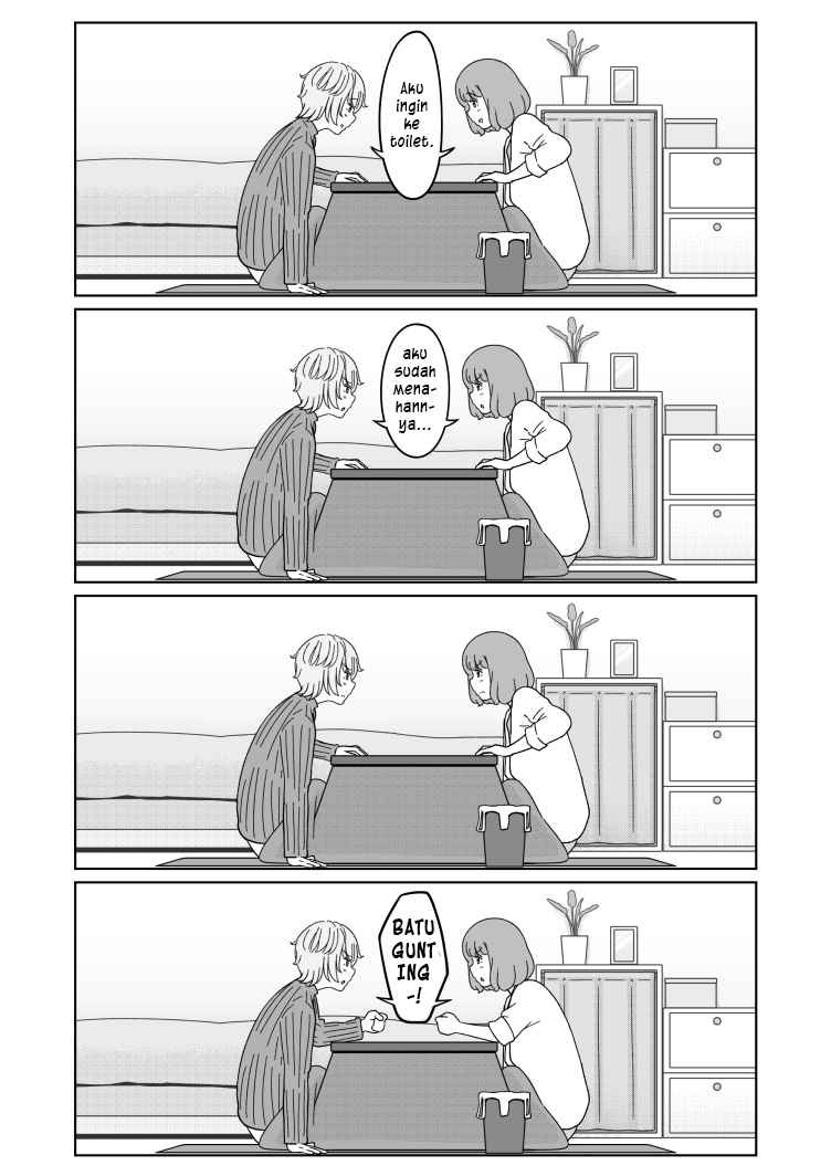Fluffy Yuri 4koma Chapter 08 Bahasa Indonesia