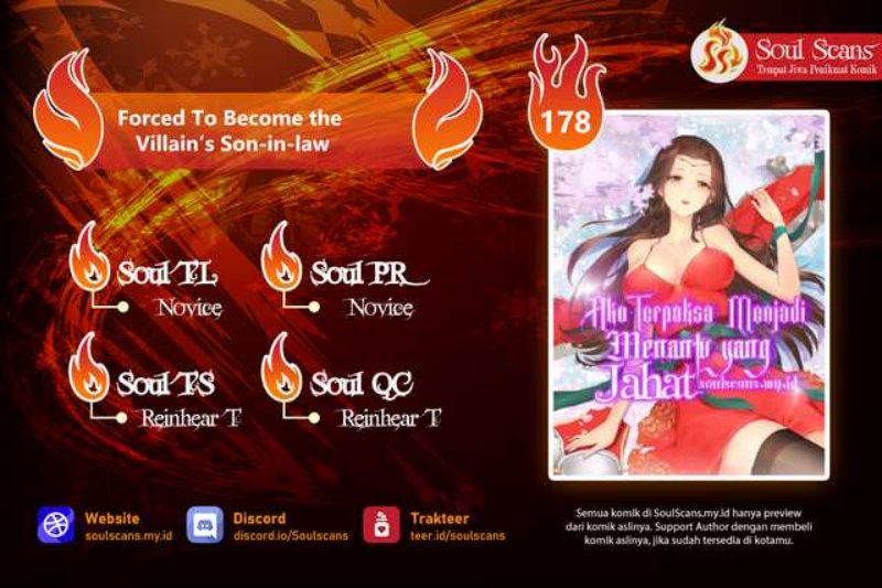 Forced To Become the Villain’s Son-in-law Chapter 178 Bahasa Indonesia