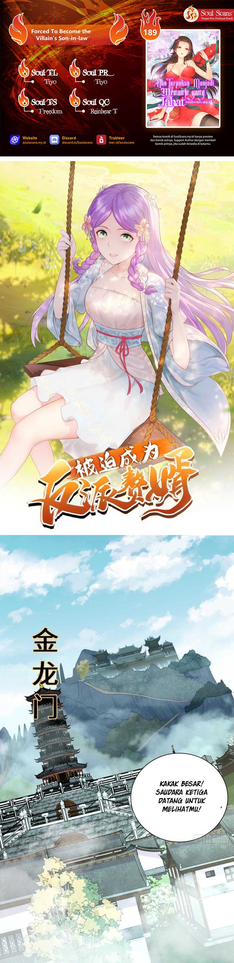 Forced To Become the Villain’s Son-in-law chapter 189