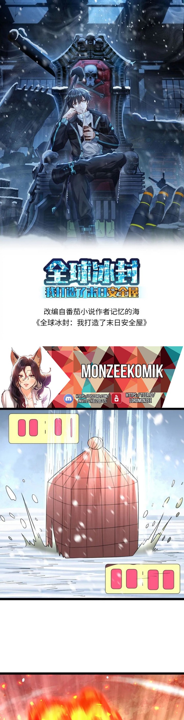 Freezing The World: I Built A Doomsday Safehouse Chapter 200 Bahasa Indonesia