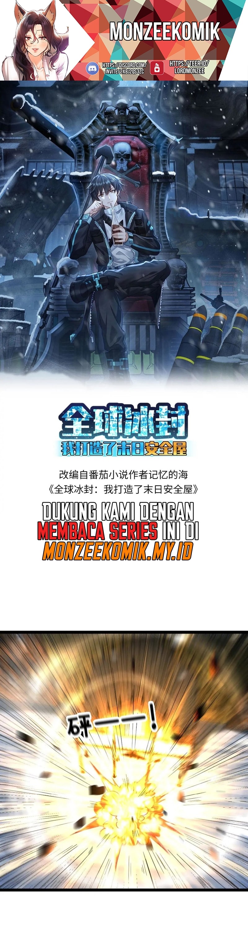 Freezing The World: I Built A Doomsday Safehouse Chapter 287 Bahasa Indonesia