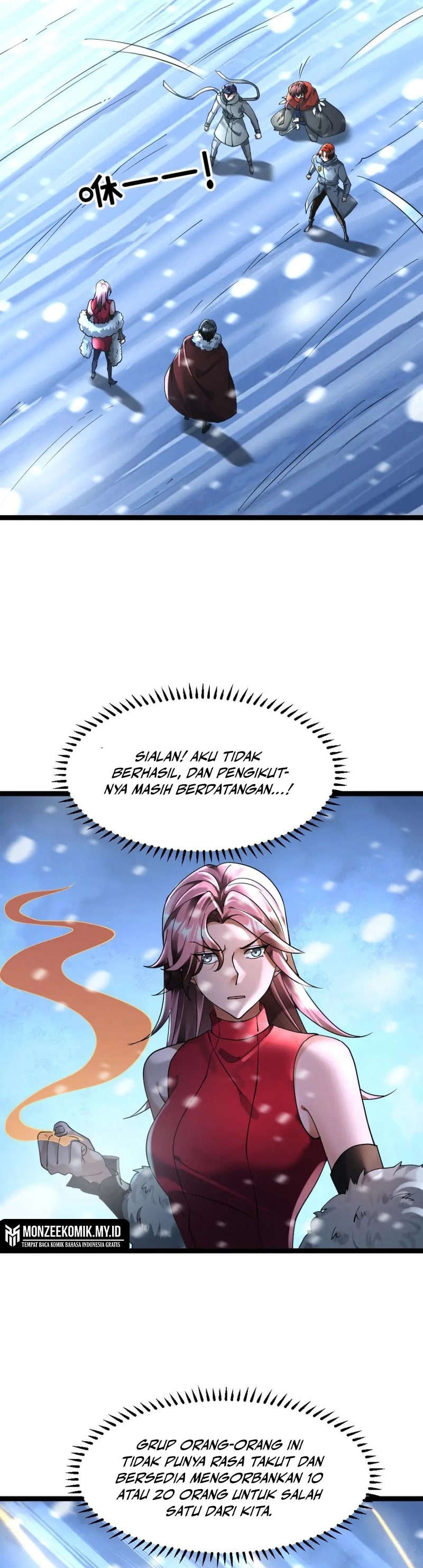 Freezing The World: I Built A Doomsday Safehouse Chapter 287 Bahasa Indonesia