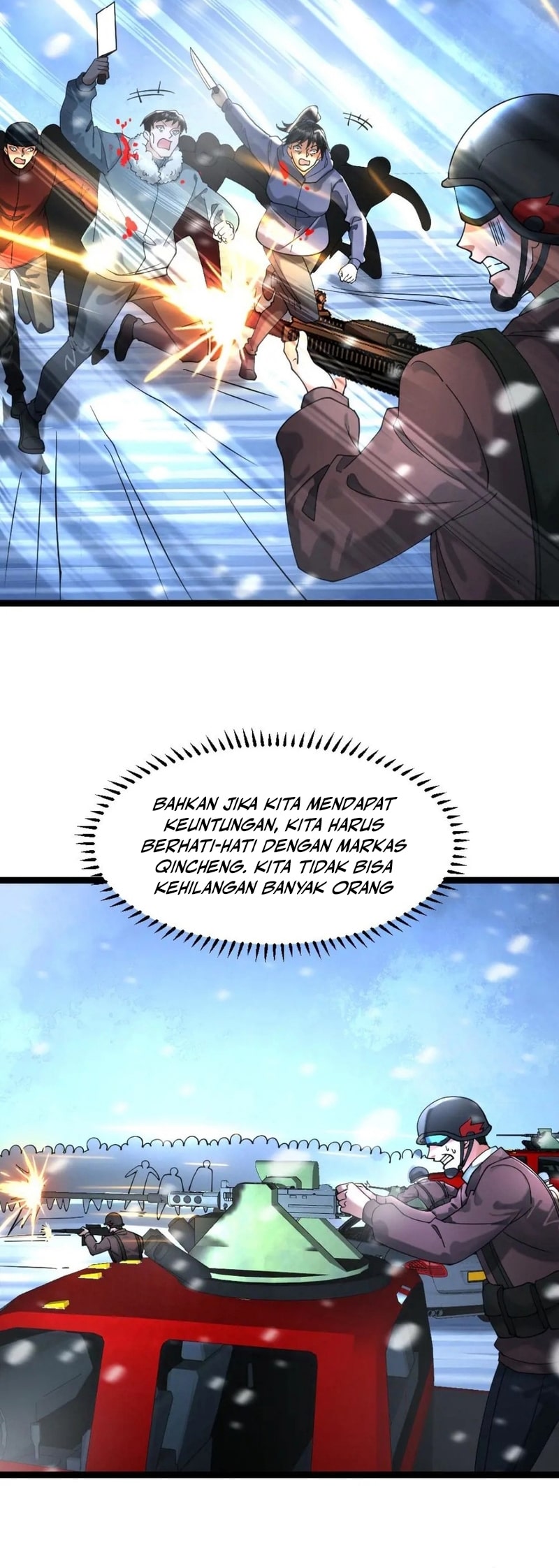 Freezing The World: I Built A Doomsday Safehouse Chapter 287 Bahasa Indonesia