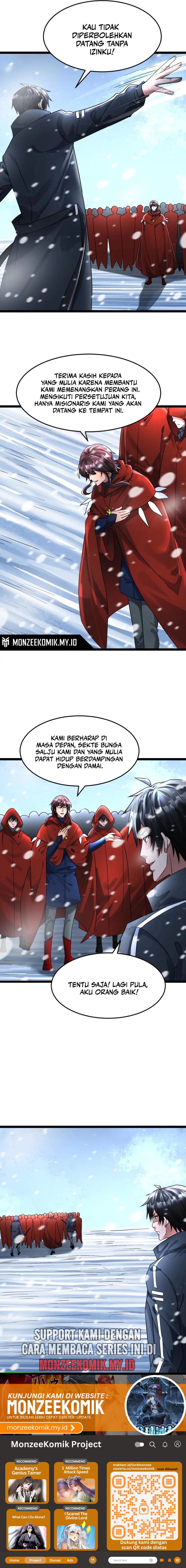 Freezing The World: I Built A Doomsday Safehouse Chapter 335 Bahasa Indonesia