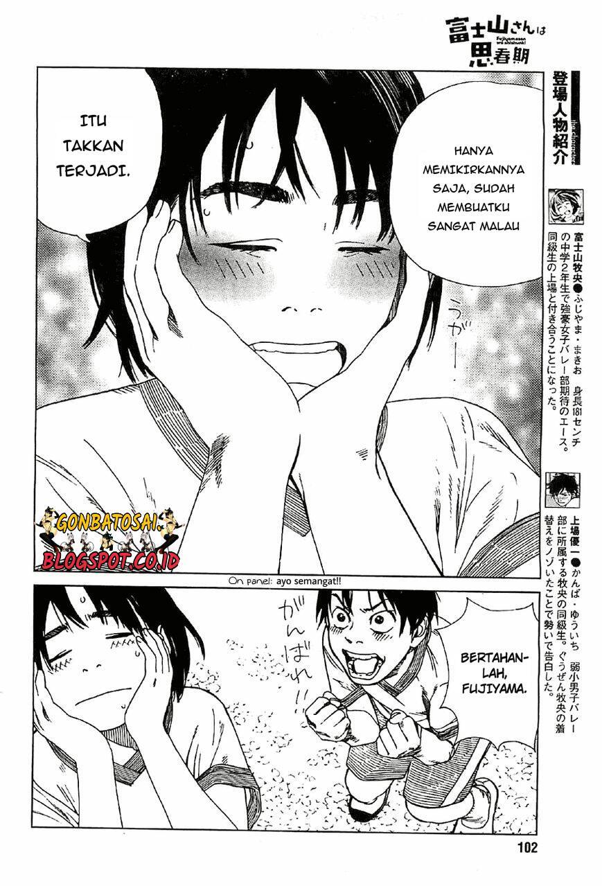 Fujiyama-san wa Shishunki Chapter 19 Bahasa Indonesia