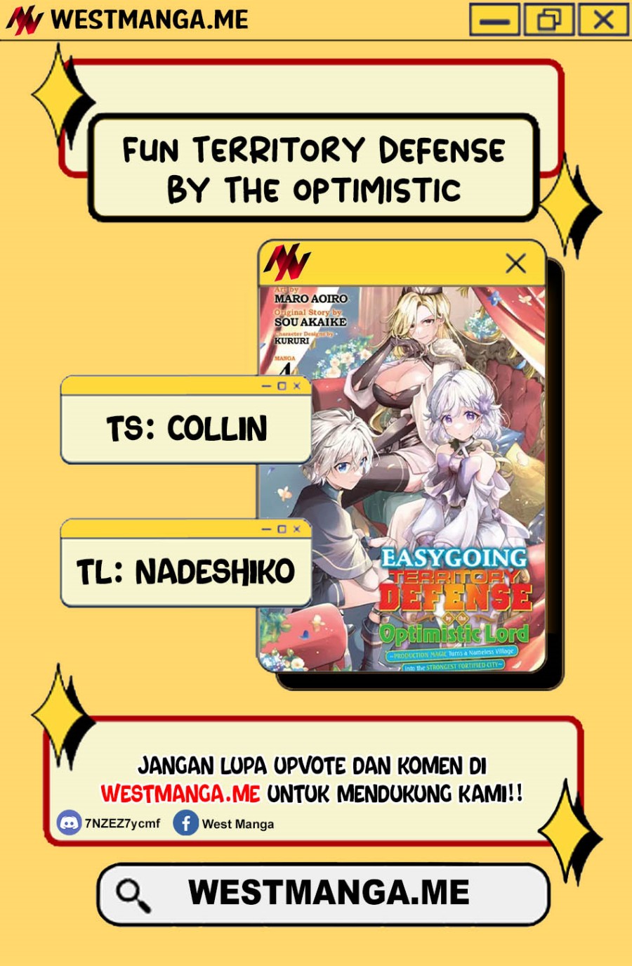 Fun Territory Defense Of The Easy-going Lord ~the Nameless Village Is Made Into The Strongest Fortified City By Production Magic~ Chapter 38.1 Bahasa Indonesia