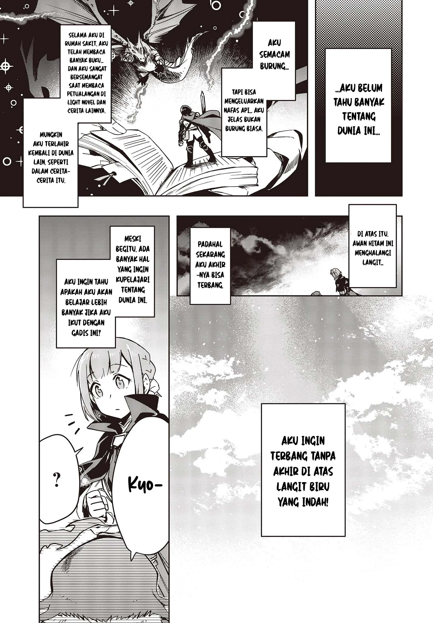 Fushichou e no Tensei: Dragon Taoseru tte Futsuu no Tori ja nai yo ne? chapter 1