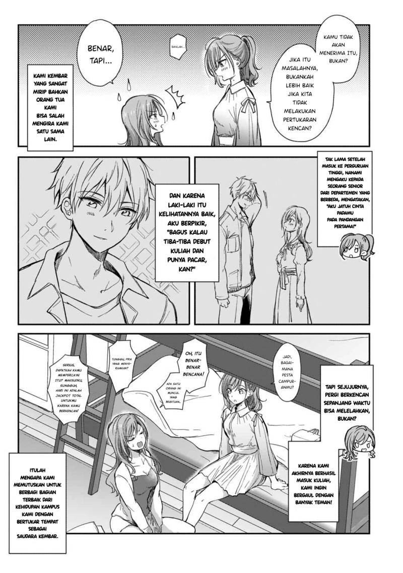 Futago no Onnanoko wo “Wakaraseru” Anthology chapter 4