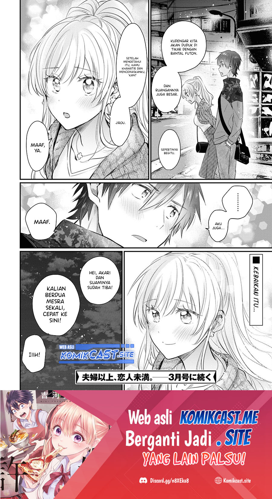 Dilarang COPAS - situs resmi www.mangacanblog.com - Komik fuufu ijou koibito miman 057 - chapter 57 58 Indonesia fuufu ijou koibito miman 057 - chapter 57 Terbaru 10|Baca Manga Komik Indonesia|Mangacan