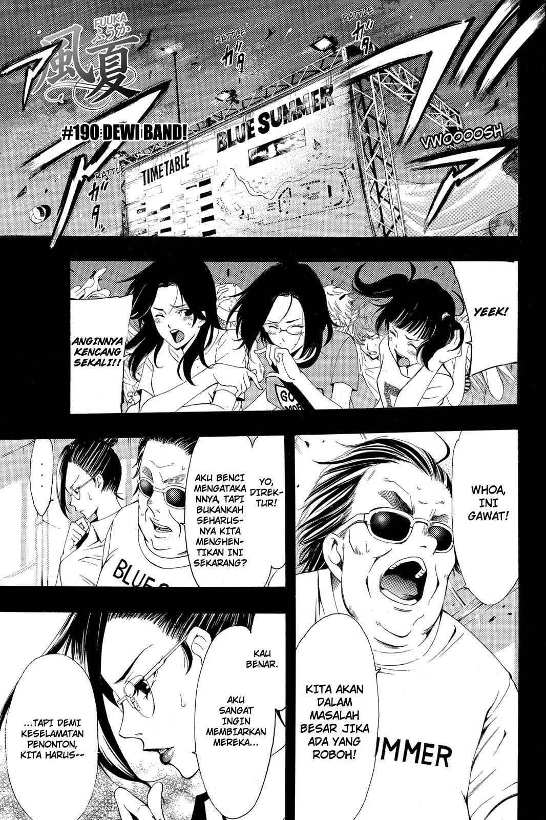 Fuuka Chapter 190 Bahasa Indonesia