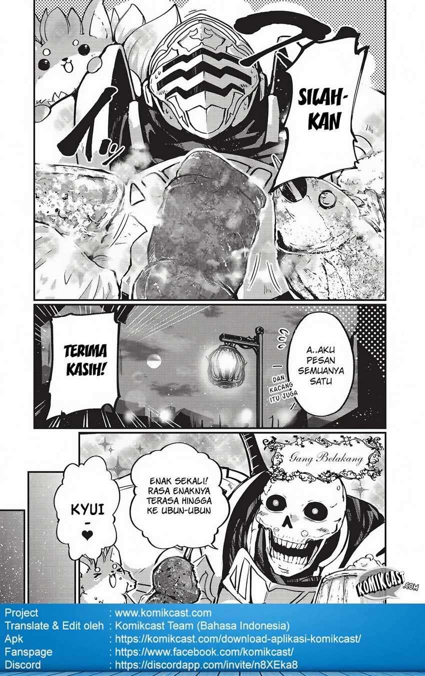 Gaikotsu Kishi-sama, Tadaima Isekai e Odekakechuu Chapter 06 Bahasa Indonesia