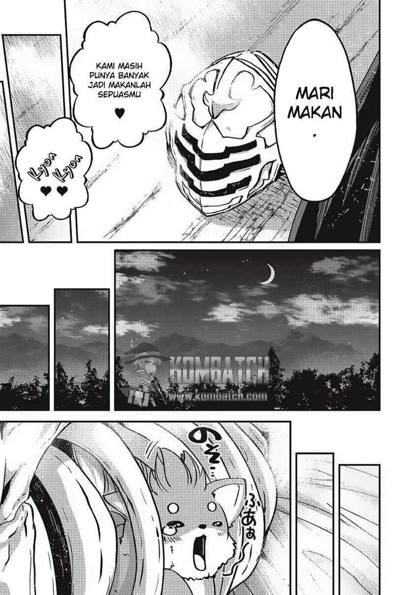 Gaikotsu Kishi-sama, Tadaima Isekai e Odekakechuu Chapter 09 Bahasa Indonesia