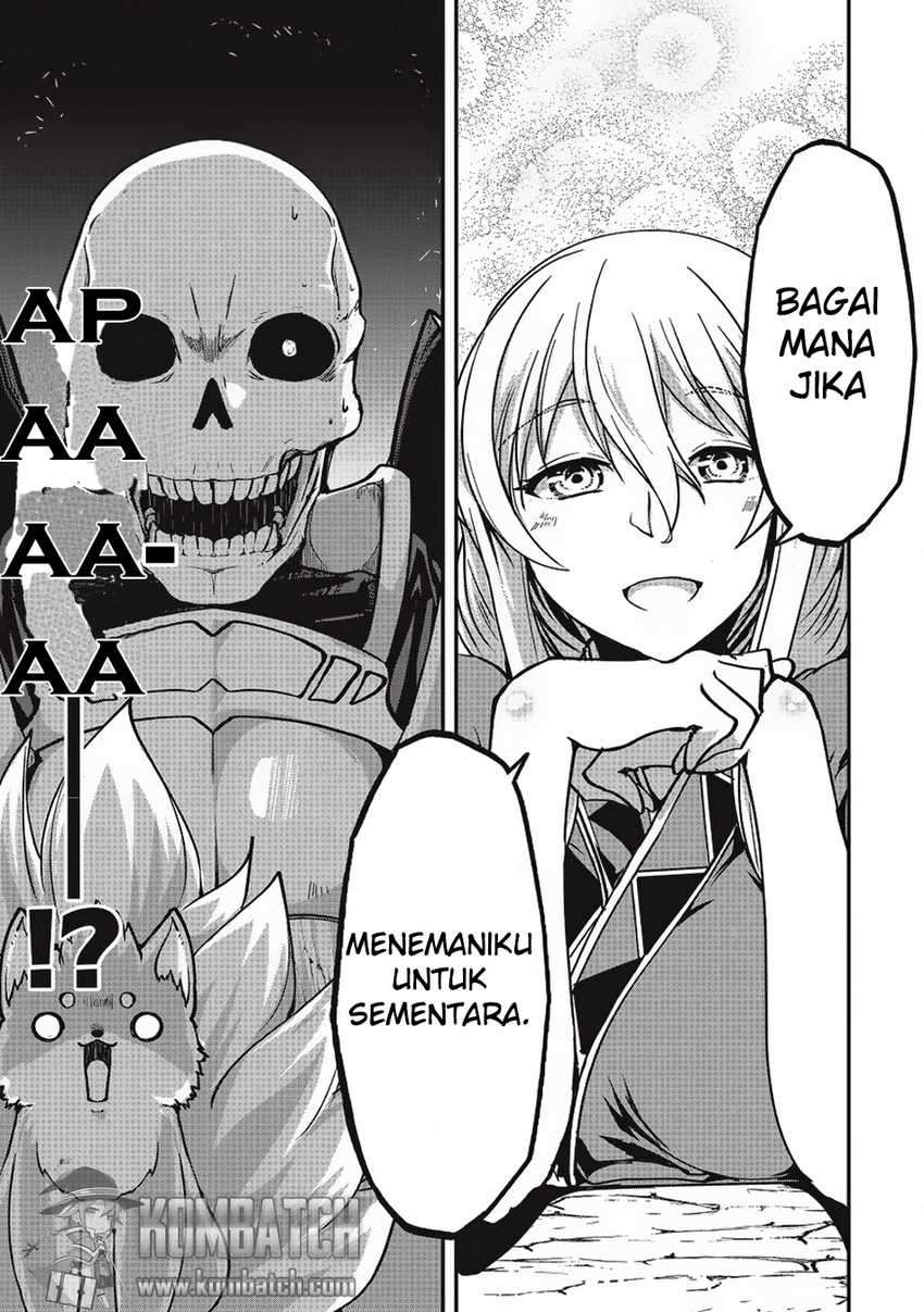 Gaikotsu Kishi-sama, Tadaima Isekai e Odekakechuu Chapter 09 Bahasa Indonesia
