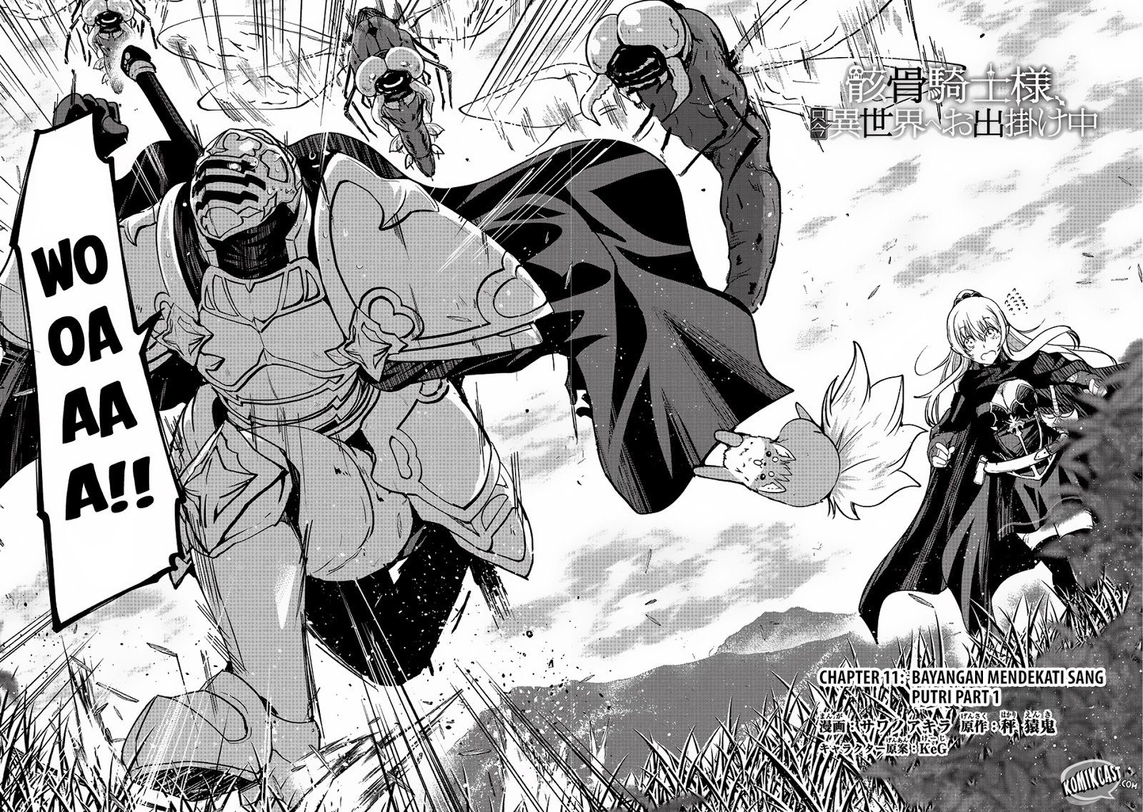 Gaikotsu Kishi-sama, Tadaima Isekai e Odekakechuu chapter 11