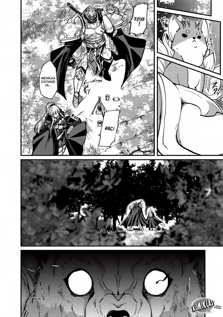 Gaikotsu Kishi-sama, Tadaima Isekai e Odekakechuu chapter 11