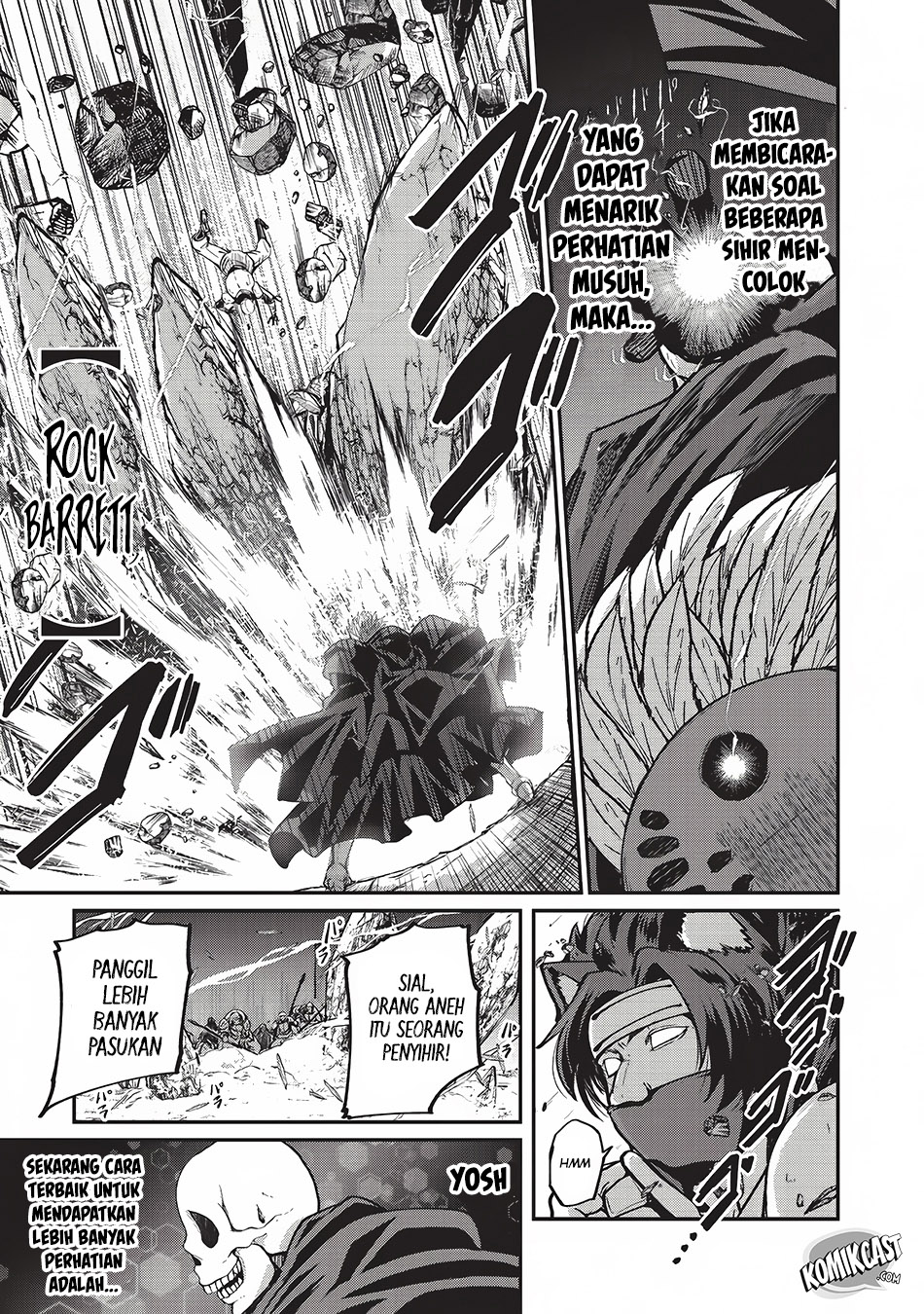 Gaikotsu Kishi-sama, Tadaima Isekai e Odekakechuu Chapter 14 Bahasa Indonesia