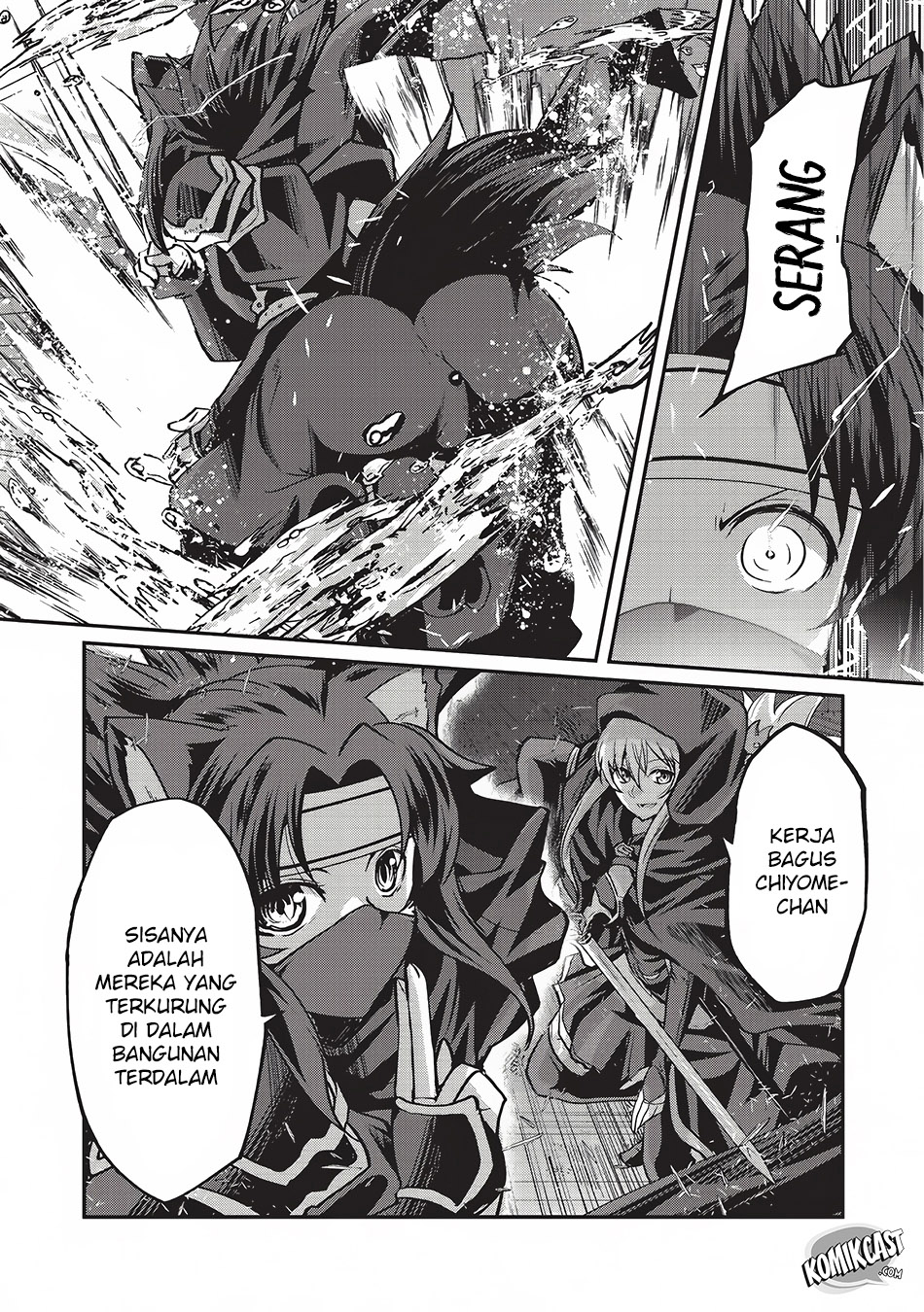 Gaikotsu Kishi-sama, Tadaima Isekai e Odekakechuu Chapter 14 Bahasa Indonesia