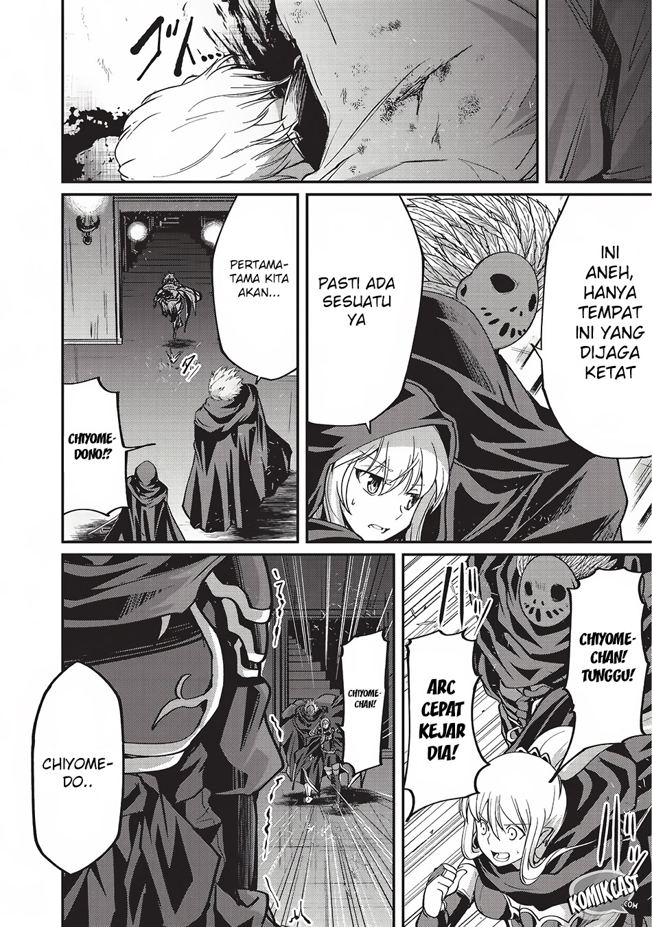 Gaikotsu Kishi-sama, Tadaima Isekai e Odekakechuu Chapter 14 Bahasa Indonesia