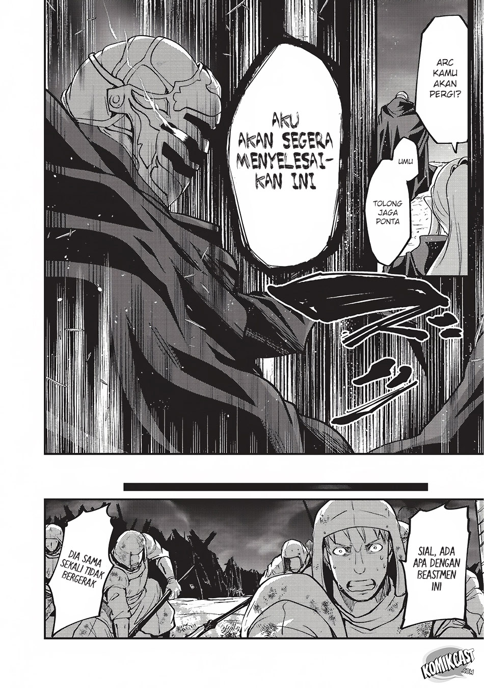 Gaikotsu Kishi-sama, Tadaima Isekai e Odekakechuu Chapter 14 Bahasa Indonesia