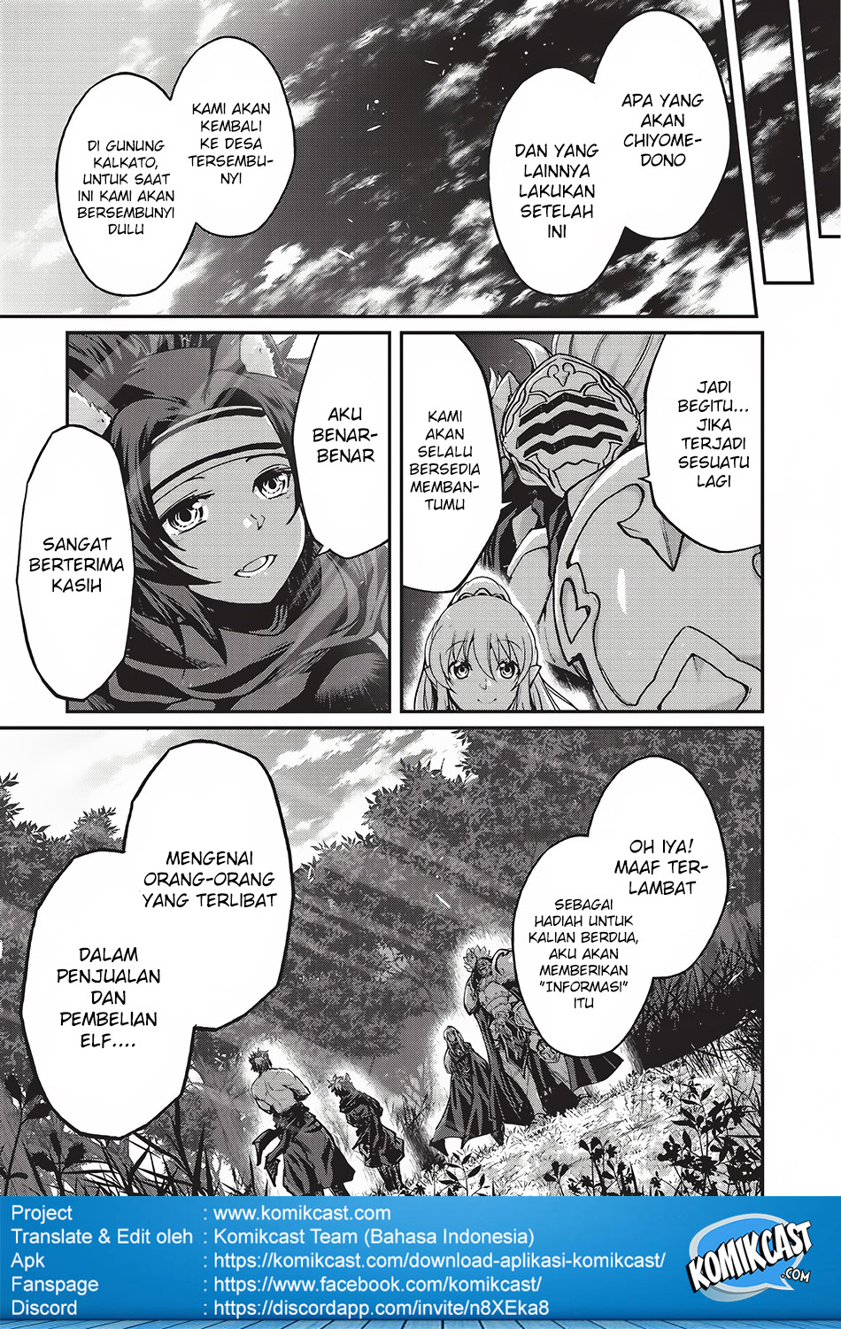 Gaikotsu Kishi-sama, Tadaima Isekai e Odekakechuu Chapter 14 Bahasa Indonesia
