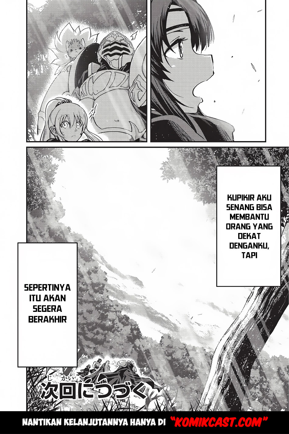 Gaikotsu Kishi-sama, Tadaima Isekai e Odekakechuu Chapter 14 Bahasa Indonesia