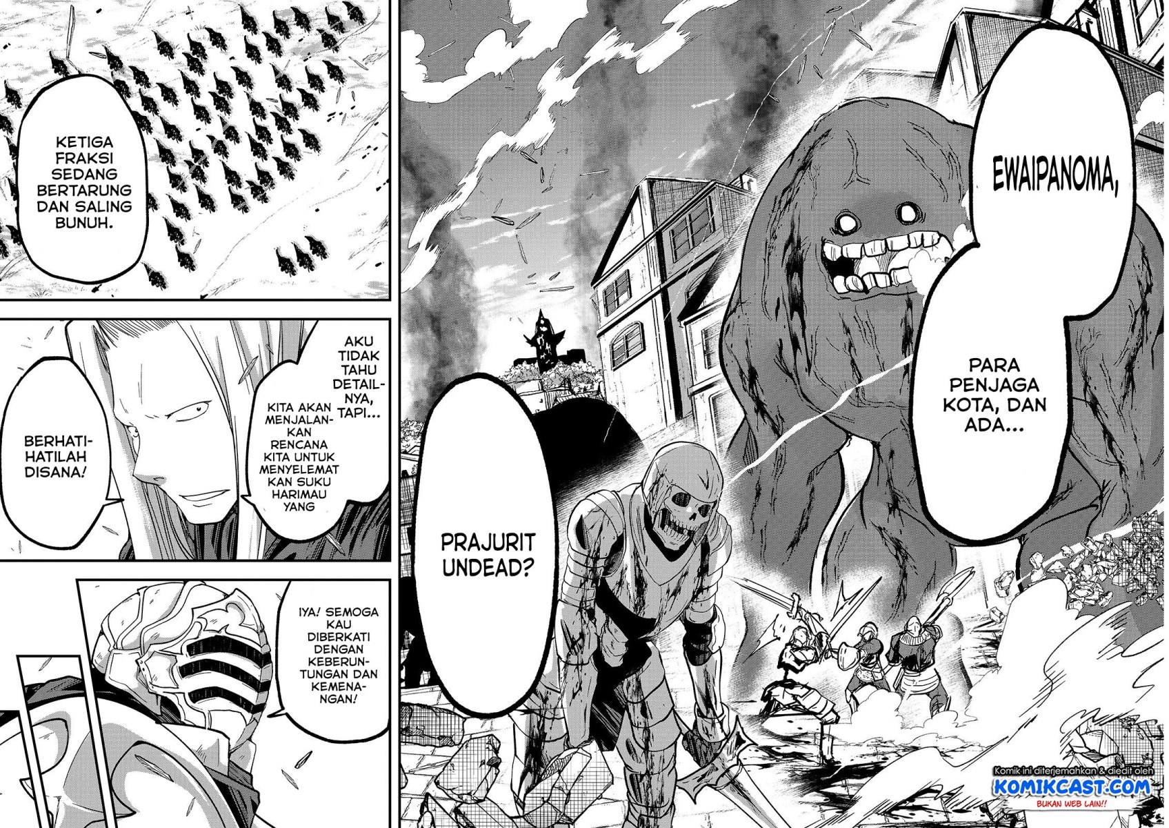 Gaikotsu Kishi-sama, Tadaima Isekai e Odekakechuu chapter 30