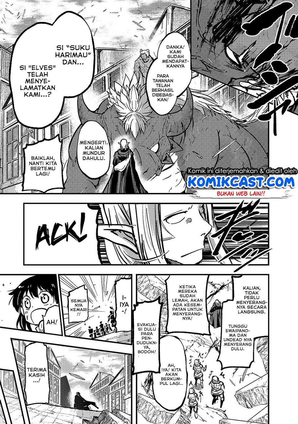 Gaikotsu Kishi-sama, Tadaima Isekai e Odekakechuu chapter 32