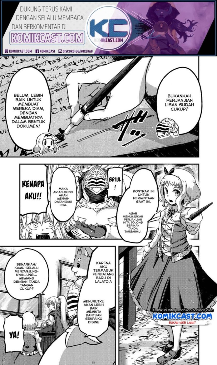 Gaikotsu Kishi-sama, Tadaima Isekai e Odekakechuu Chapter 39 Bahasa Indonesia