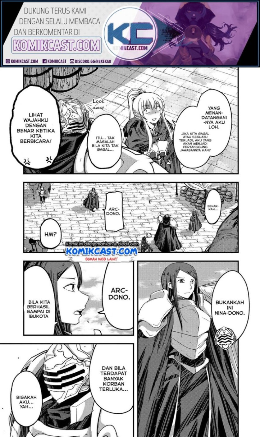 Gaikotsu Kishi-sama, Tadaima Isekai e Odekakechuu Chapter 39 Bahasa Indonesia