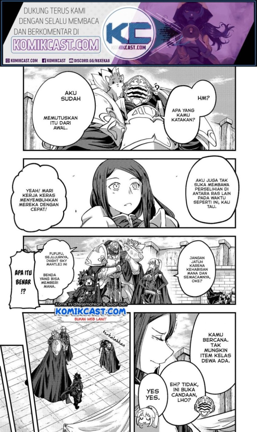 Gaikotsu Kishi-sama, Tadaima Isekai e Odekakechuu Chapter 39 Bahasa Indonesia