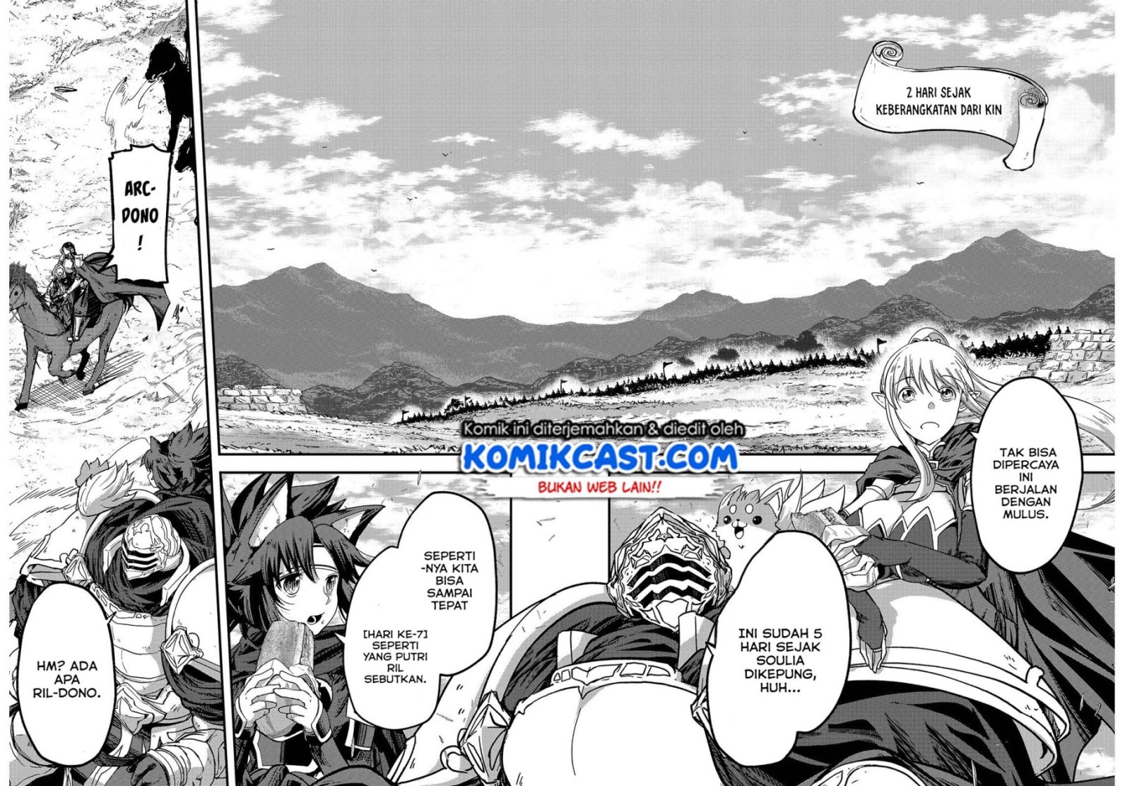 Gaikotsu Kishi-sama, Tadaima Isekai e Odekakechuu Chapter 39 Bahasa Indonesia