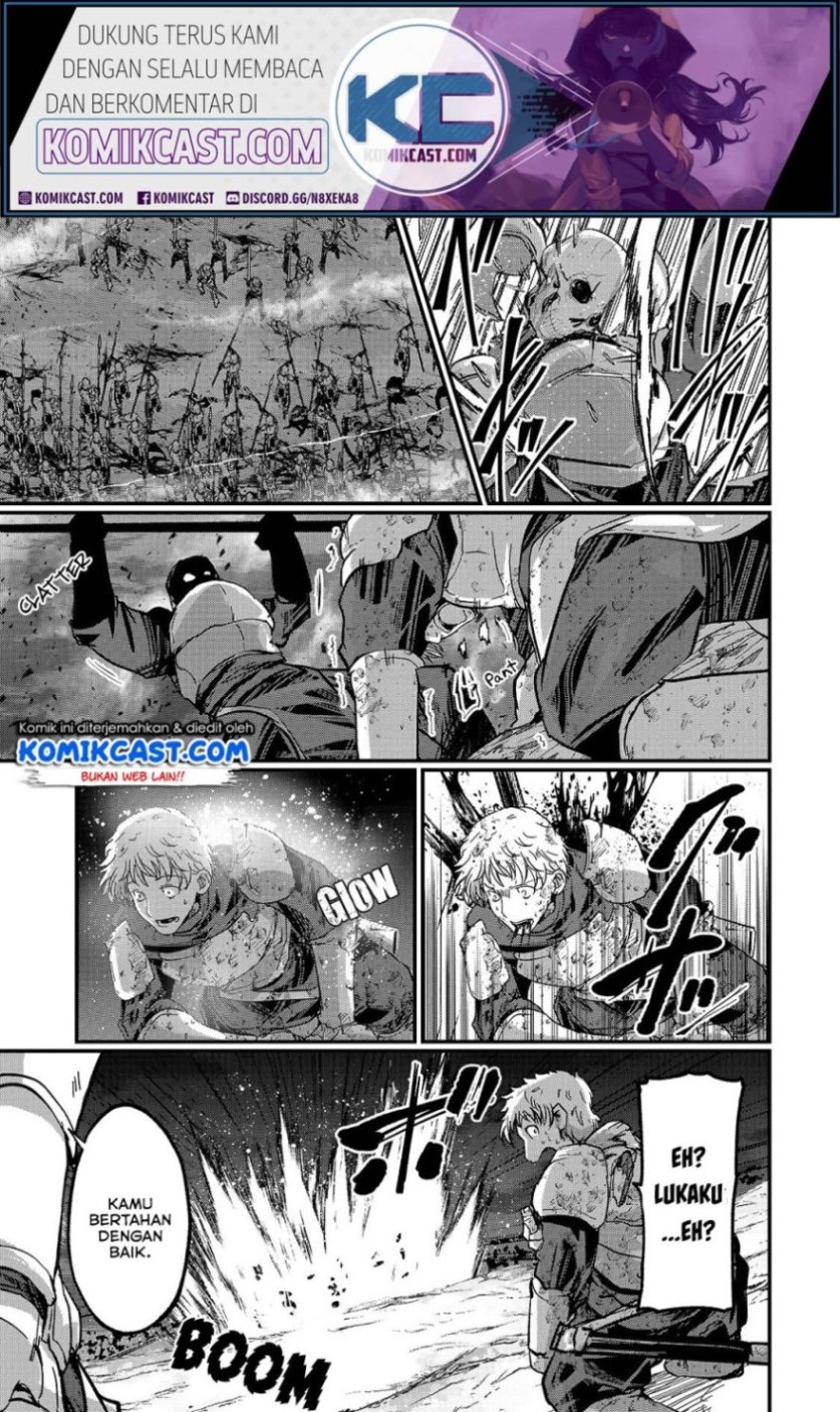 Gaikotsu Kishi-sama, Tadaima Isekai e Odekakechuu Chapter 39 Bahasa Indonesia