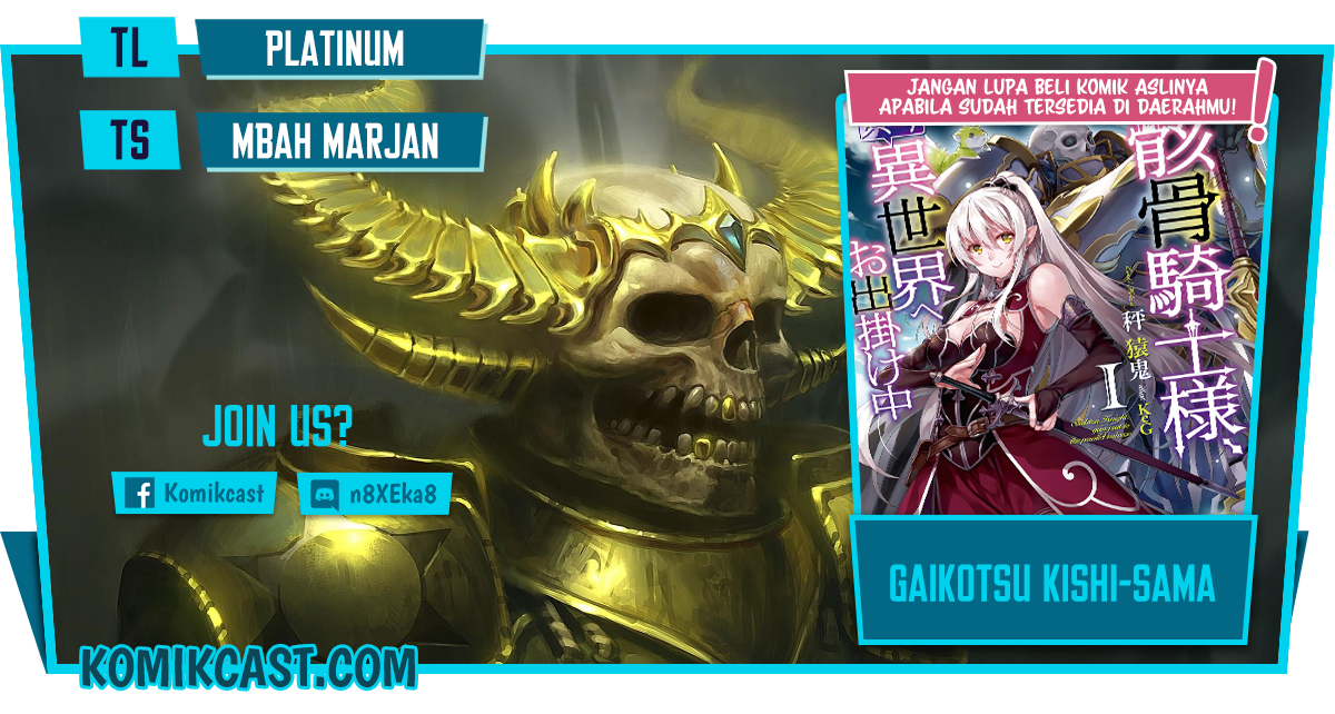Gaikotsu Kishi-sama, Tadaima Isekai e Odekakechuu chapter 45