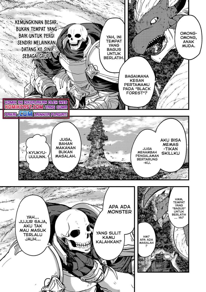 Gaikotsu Kishi-sama, Tadaima Isekai e Odekakechuu chapter 45