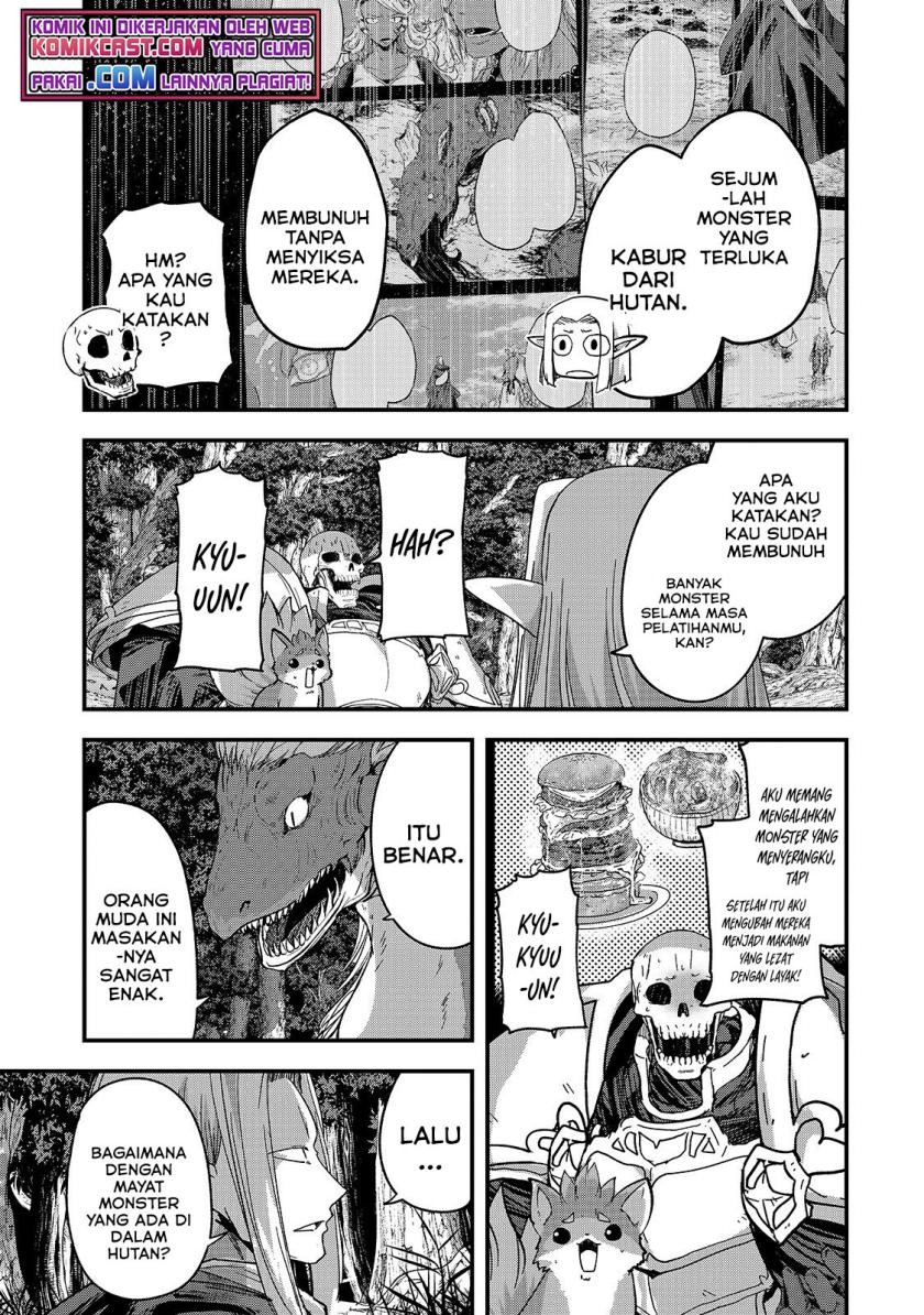 Gaikotsu Kishi-sama, Tadaima Isekai e Odekakechuu chapter 45