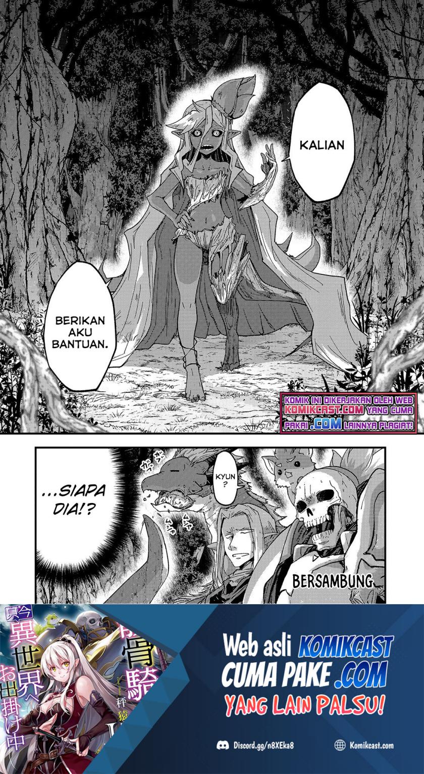 Gaikotsu Kishi-sama, Tadaima Isekai e Odekakechuu chapter 45