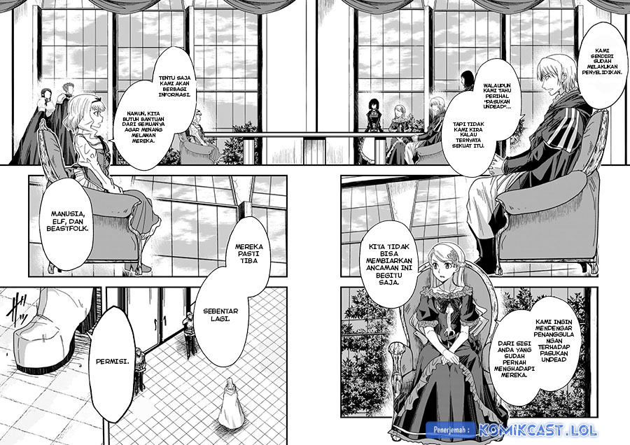 Gaikotsu Kishi-sama, Tadaima Isekai e Odekakechuu chapter 60