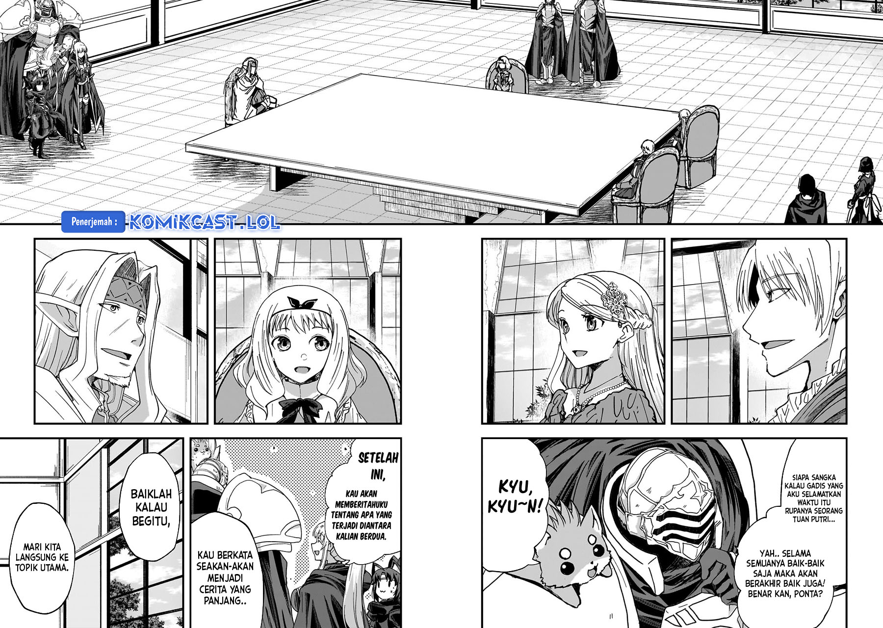 Gaikotsu Kishi-sama, Tadaima Isekai e Odekakechuu chapter 61
