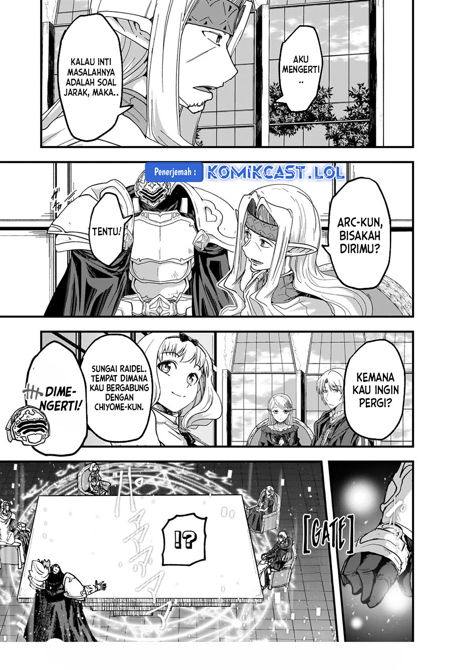 Gaikotsu Kishi-sama, Tadaima Isekai e Odekakechuu chapter 61