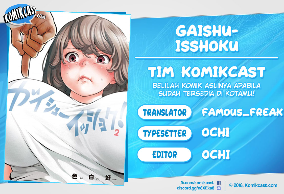Gaishuu Isshoku! Chapter 15 Bahasa Indonesia