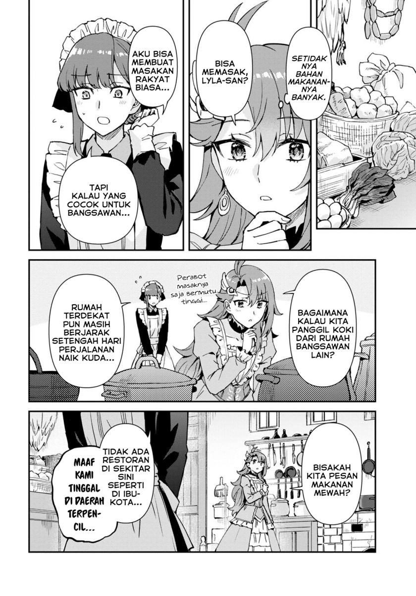 Gakeppuchi Reijou wa Kurokishi-sama o Horesasetai! Chapter 03 Bahasa Indonesia
