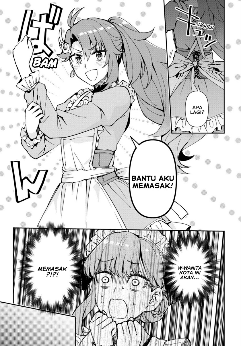 Gakeppuchi Reijou wa Kurokishi-sama o Horesasetai! Chapter 03 Bahasa Indonesia