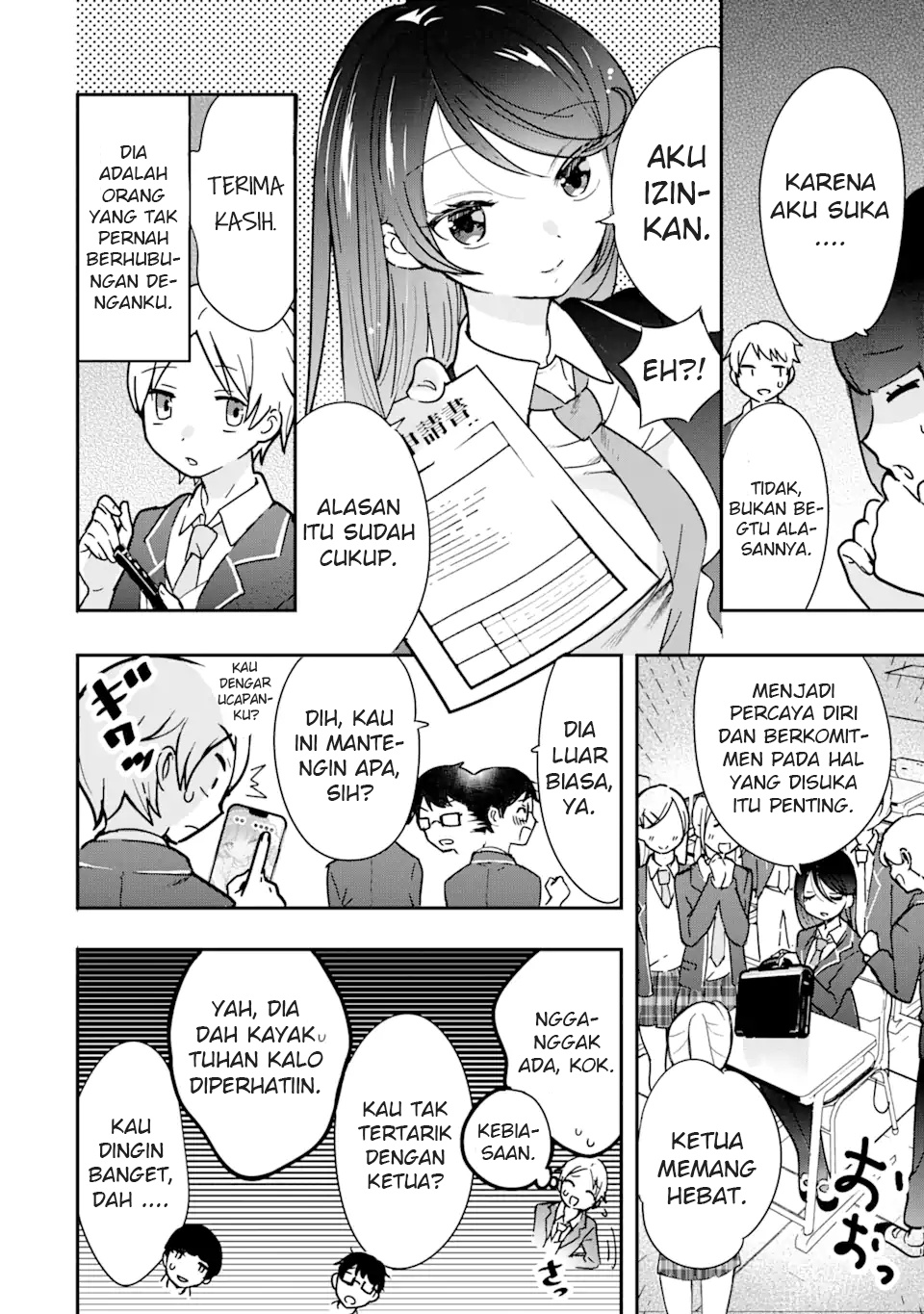 Gakuen 1 no Bishoujo wa x x Eshi no Ore ni Horeteiru!? (The Number 1 Beautiful Girl in the School is in Love With Me, the XXX Artist.) chapter 1
