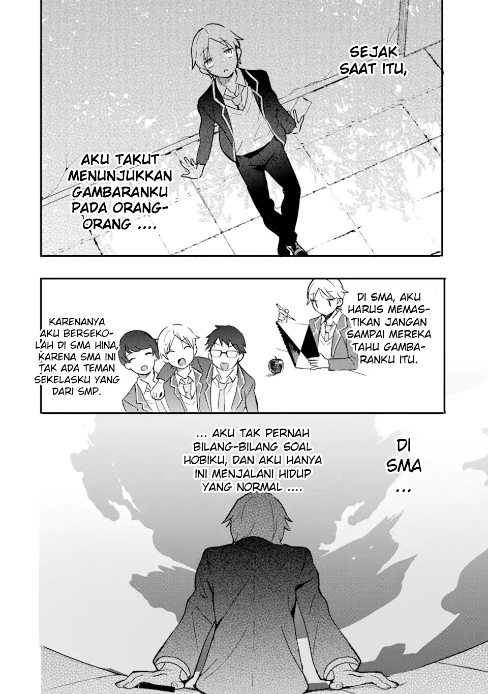 Gakuen 1 no Bishoujo wa x x Eshi no Ore ni Horeteiru!? (The Number 1 Beautiful Girl in the School is in Love With Me, the XXX Artist.) chapter 1