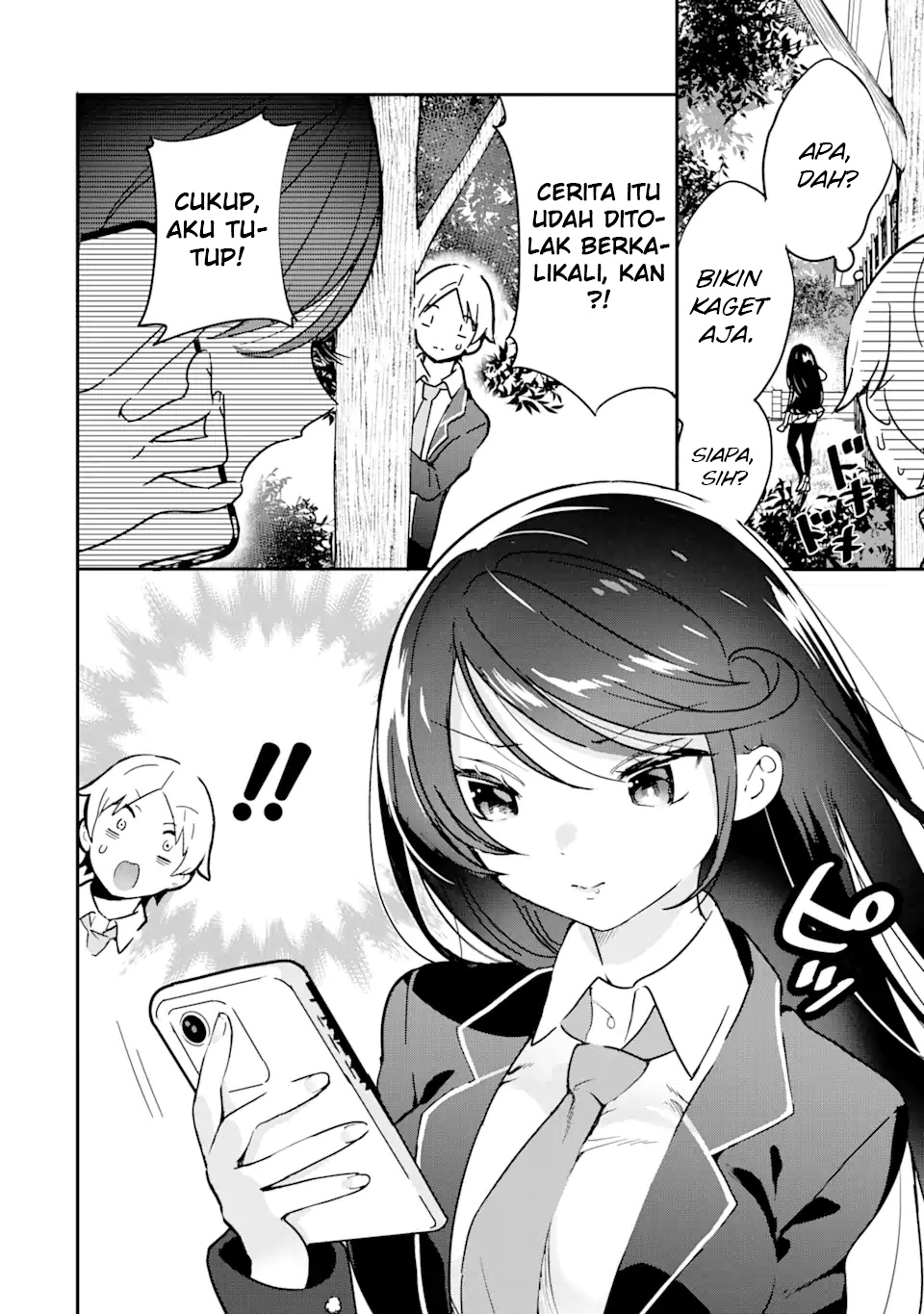 Gakuen 1 no Bishoujo wa x x Eshi no Ore ni Horeteiru!? (The Number 1 Beautiful Girl in the School is in Love With Me, the XXX Artist.) chapter 1