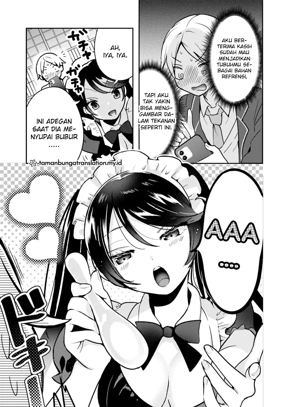 Gakuen 1 no Bishoujo wa x x Eshi no Ore ni Horeteiru!? (The Number 1 Beautiful Girl in the School is in Love With Me, the XXX Artist.) chapter 2