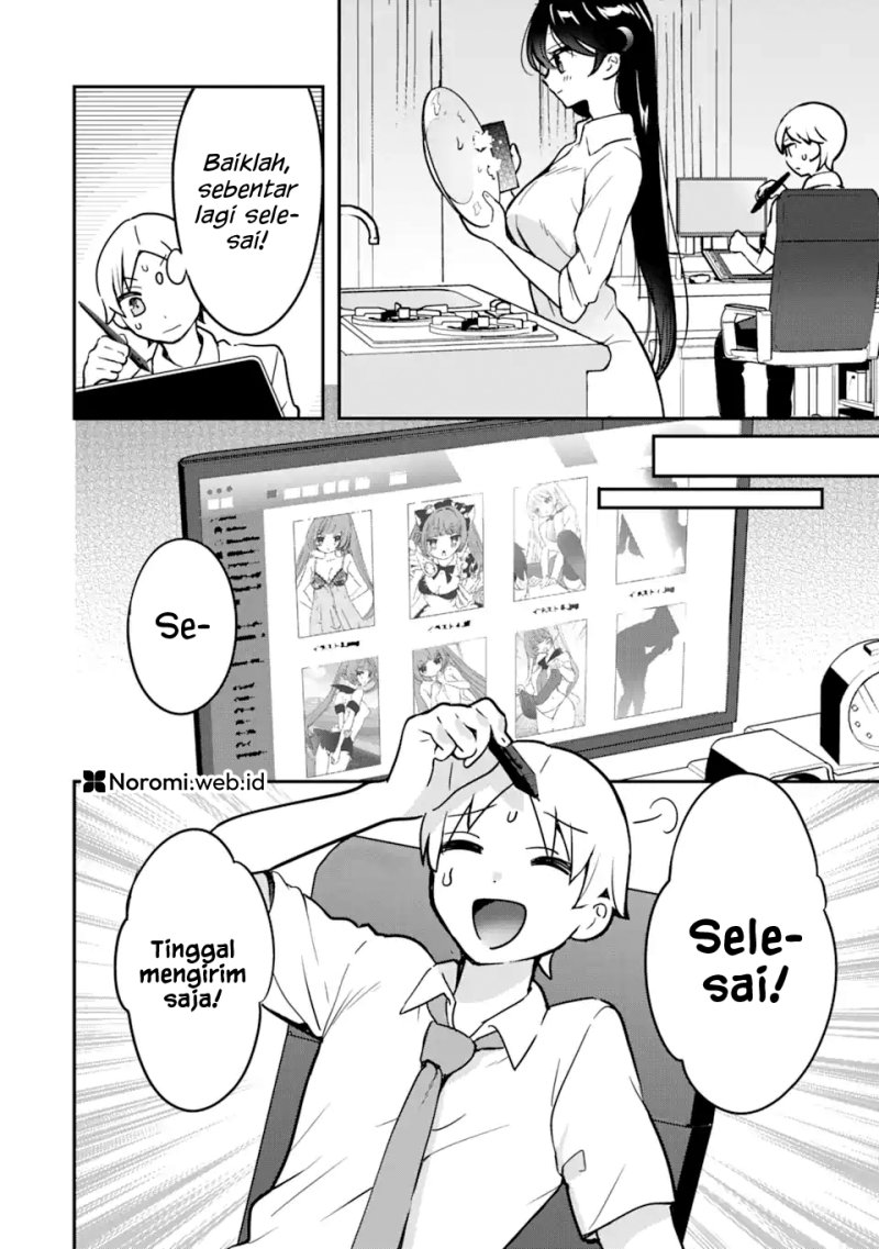 Gakuen 1 no Bishoujo wa x x Eshi no Ore ni Horeteiru!? (The Number 1 Beautiful Girl in the School is in Love With Me, the XXX Artist.) chapter 5